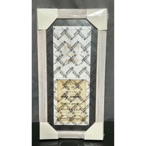 NIB "A Prayer For Mom" Photo Frame W/ Prayer Fits 4x6 Picture - White Wash Frame